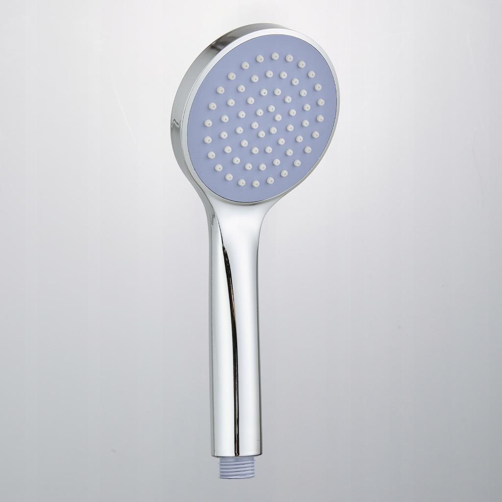 Light Purple Chrome Shower Head - Round Nozzles