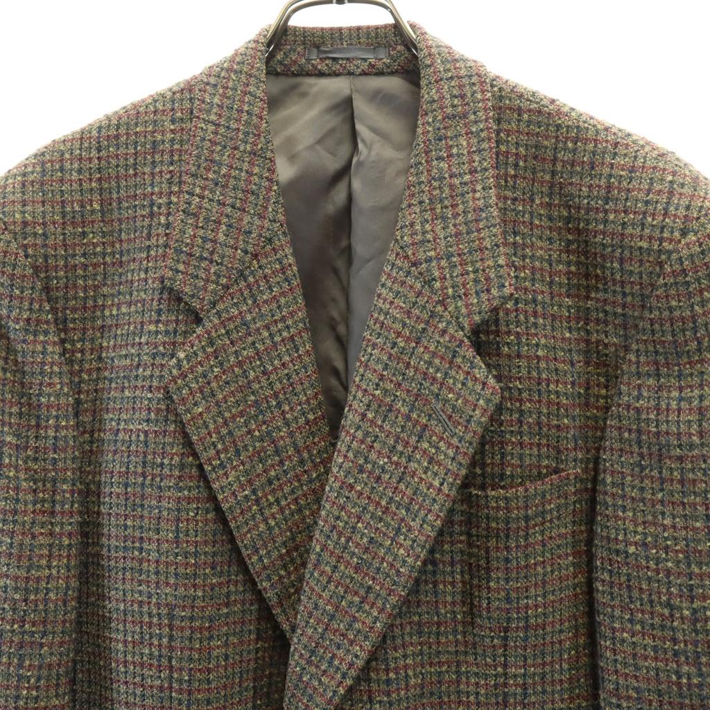 LANVIN 90s Old light tweed tailored jacket M48-35 Multi Men's Used