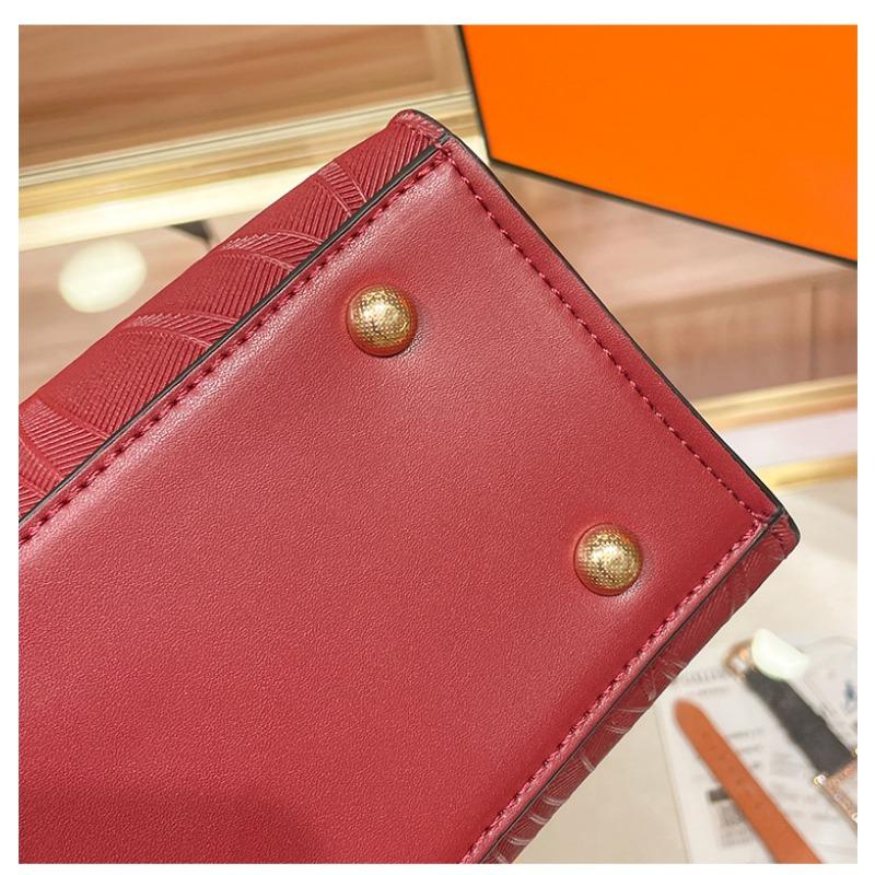 WDPOLO красная гофрированная свадебная сумка — фото 10