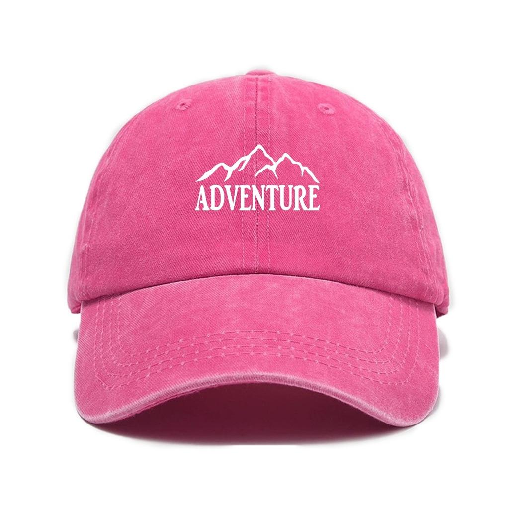 Adjustable Breathable Unisex Baseball Cap Simple Urban Print Hat