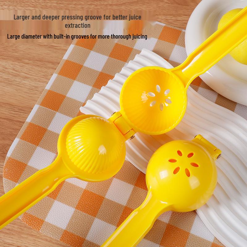 Compact Lemon Juicer: Manual Kitchen Tool & Fruit Squeezer
