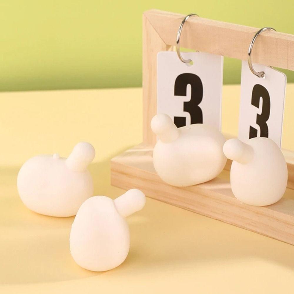 Squeeze Fidgets Toy Insert Ball Pinching Soft Rubber Bubble Toy DIY Accessories for Autisms Kids