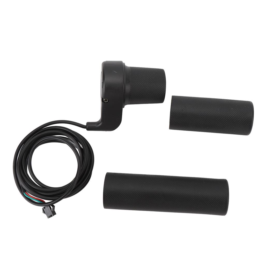 Throttle Grip Non Slip Rubber Hand Grips Electric Bike Handlebar Grip Speed Control Throttle Handle 