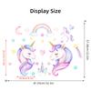 Cartoon Star Rainbow Unicorn Wall Stickers for Kids Room Decor Children Baby Room Bedroom Nursery Home Decoration Wall Decals