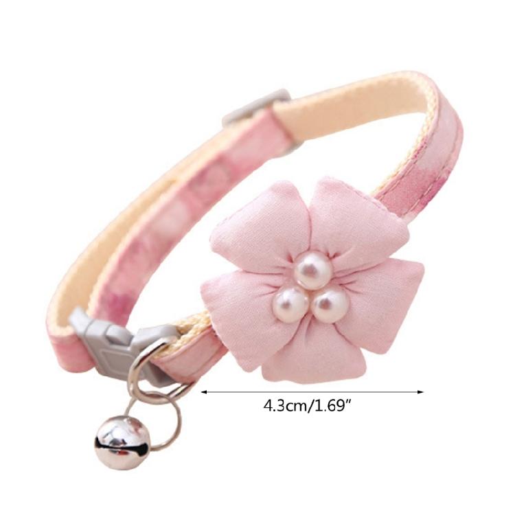 Floal Cat Collar Dog Collars for Small Puppy Flower Decorations Cute Accessory