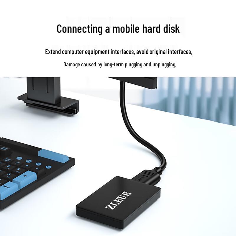 High-Speed USB 2.0 Male-to-Female Extension Cable