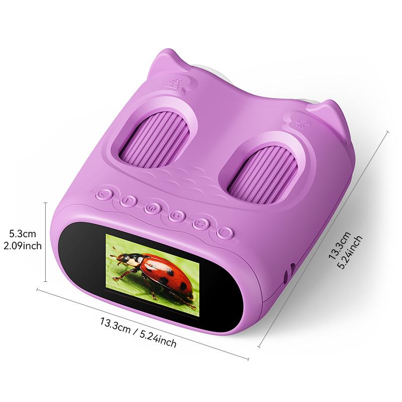 Children's Handheld Microscope for Outdoor Exploration - Portable Science Education Toy & Electronic Magnifier