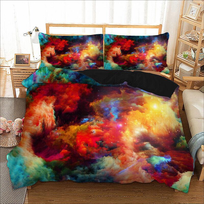 

Пододеяльник Постельное белье Набор Односпальный Двуспальный Кингсайз Покрывало с наволочкой Новый Single 135x200cm