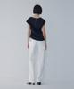 Bobeu Semi-Wide Cotton Denim Pants_White 7156255006