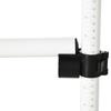 Set of 4 Adjustable Height Dog Agility Hurdles for Dog Training with Carrying Bag Included, 99x65x94cm, White