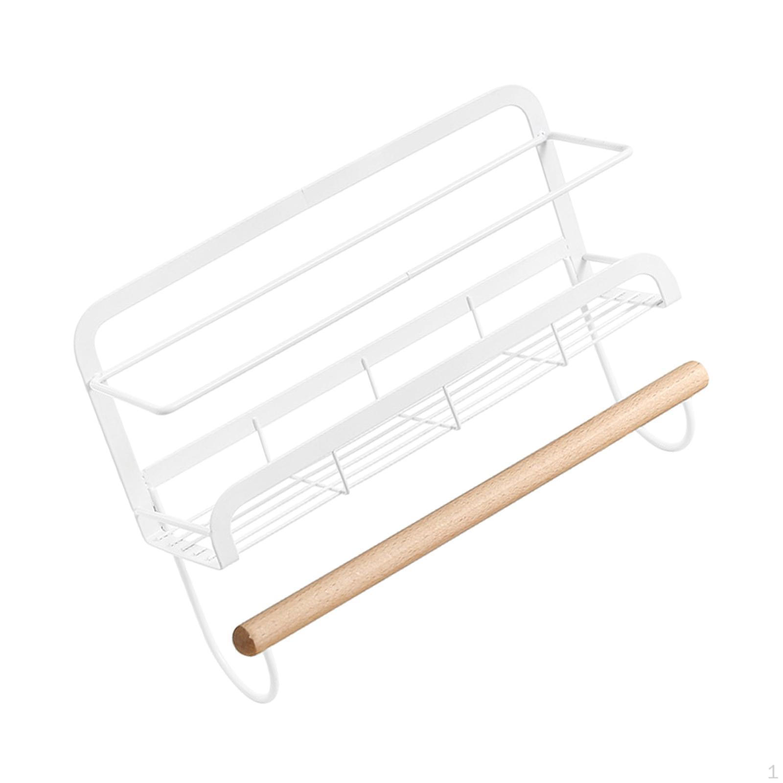 

Стойка для хранения банок для специй, органайзер для бутылок, углеродистая сталь, многосценарный, ванная комната белый