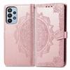 Foral Book Leather Wallet Flip Case For Samsung Galaxy A15 A13 A56 A23 A14 A25 A35 5G A53 A34 A32 A17 A54 A16 A55 A26 A36 S24 S25 S26 A37 A57 Cover