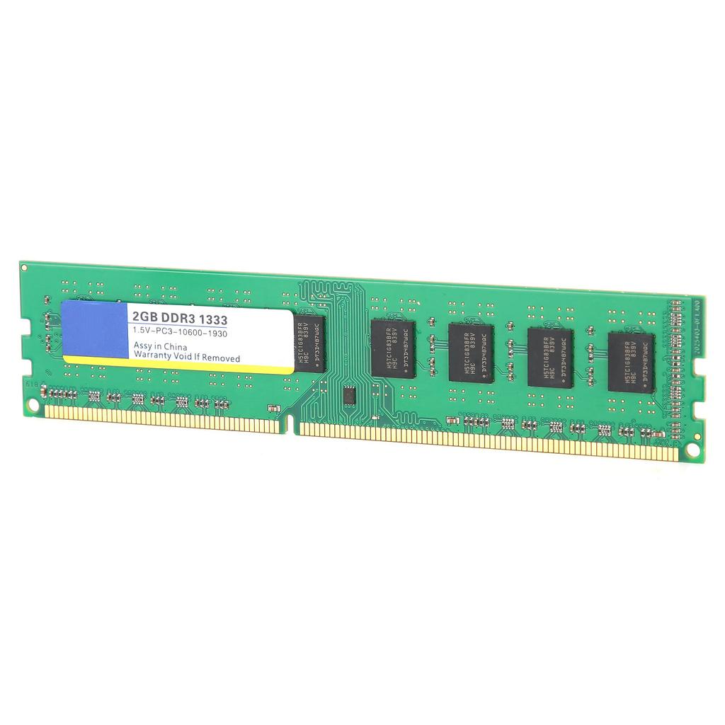Xiede Arbeitsspeicher Modul Desktop Elektronische Komponente für AMD DDR3 2GB 1333Mhz PC3‑10600 1.5V