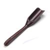 Delicate N1N Ebony Wood Bamboo Natural Handmade Tea Scoop Kitchen Supplies Teaware Teaspoon