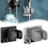 Shower Head Holder Adjustable Showerhead Holder Shower Stand Self-Adhesive Punch Wall Mount Bracket Bathroom Accessories
