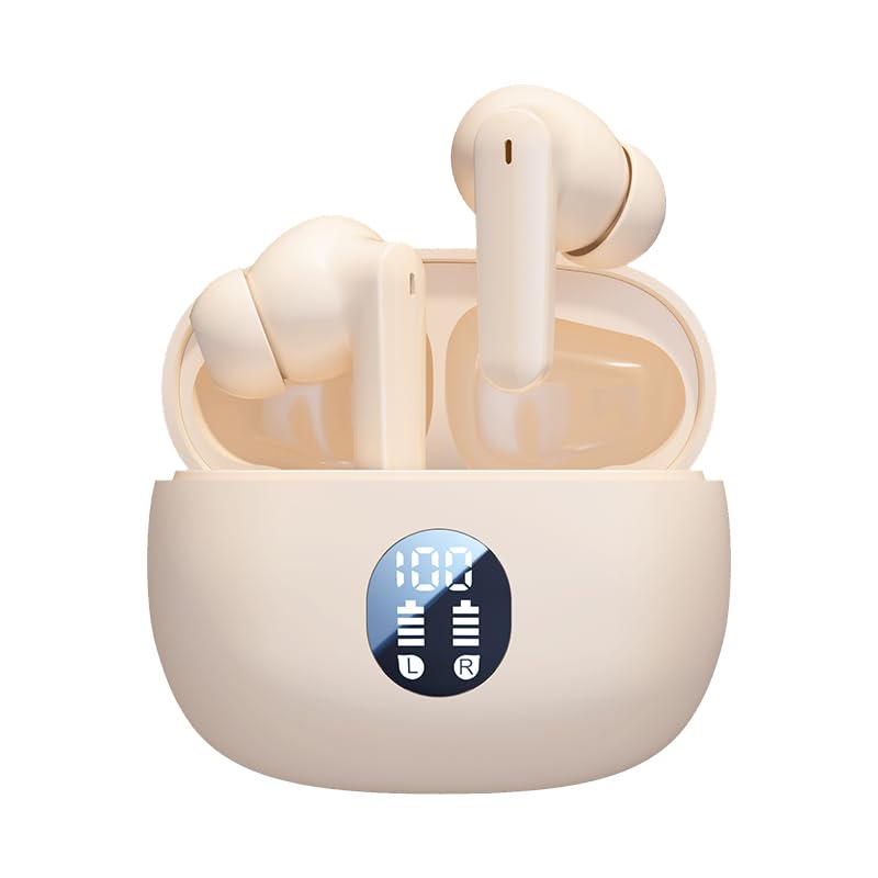 Xiaomi Wireless Earbuds,Bluetooth 5.4 Headphones Ear Buds With Noise Reduction,120H Playtime,IPX7 Waterproof,Touch Control LED Display