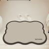 New Soft Diatom Mud Moisture-wicking Mat Slip-resistant Quick Dry Foot Mat Bathroom Door Dirty Mat Durable Durable
