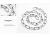 304 Stainless Steel Chain: Long & Short Links for Clothesline, Pet Chain, Swing, Guardrail, Lifting, and Chandelier.