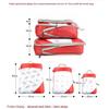 Popular Travel Storage Bag Set: 3-Piece Waterproof, Compressible Clothes Organizers