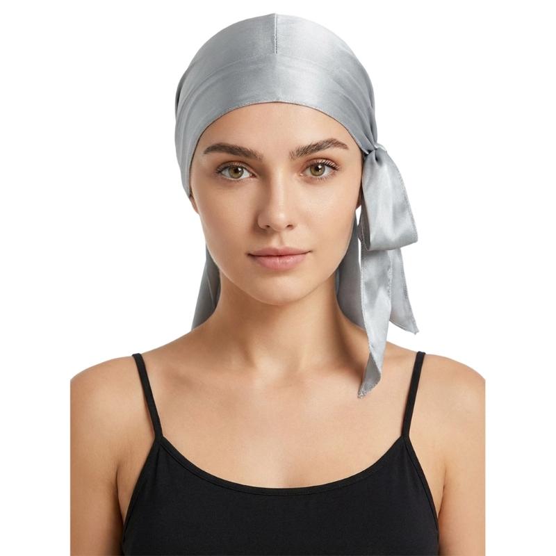 Damen Durag Kopftuch Kopfbedeckung Hut Schal Perfekt für Festivals und Feiern Atmungsaktive Kopfbedeckung Kopftuch