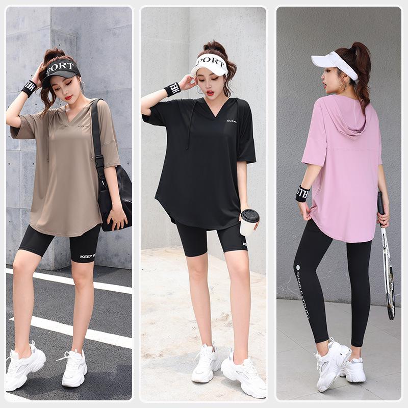 2024 Plus Size Yoga & Running Fitness Set - Tummy Control, Slim Fit