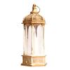 Wind Lantern Six Corners Beautiful Lighting Vintage Christmas LED Candle Lantern Courtyard Decoration