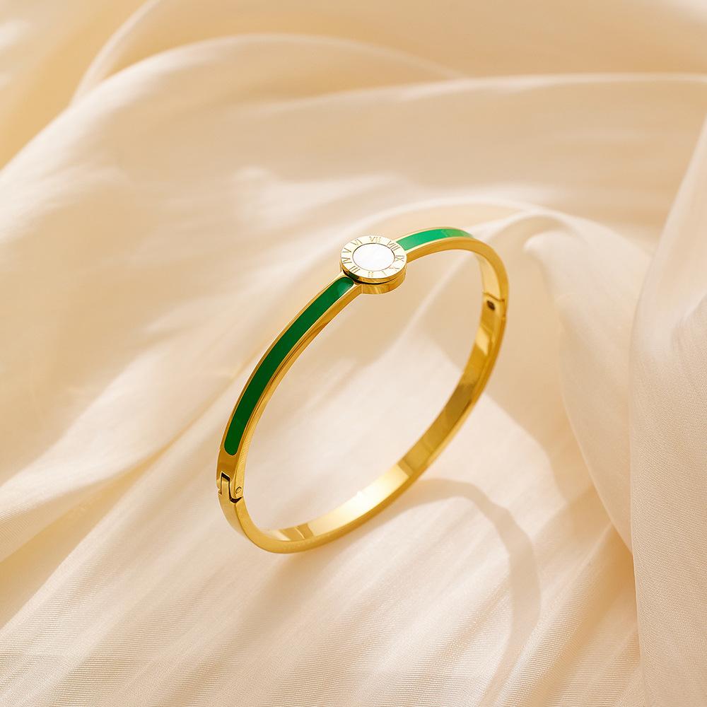 Hete Nieuwe Stijl van Emaille Hand-dressing Modieuze Eenvoudige Gekleurde Druppelarmband