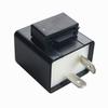 DEWHEL 12V 0.02A-10A 2-Pin CF-12 Automatic Electronic LED Flasher Relay Fix for Turn Signal Light Fast Hyper Flash