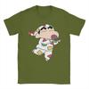 Crayon Shin-Chans T-Shirt Summer Japanese Cartoon Cotton T Shirts For Couple Custom DIY Tee Shirt Short Sleeve Y2K Fun Clothes