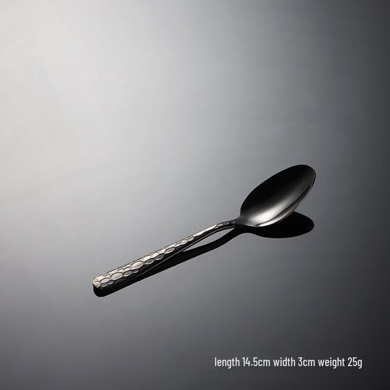 Qianxing 410 Stainless Steel Water Drop Embossed Teaspoon Set