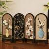 Chinese Retro Dollhouse Partition Screen Desktop Scene Layout Model  Study Room Use