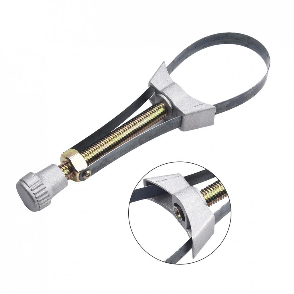 Strap Wrench Car Oil Filter Removal Tool Hand Tools Light Brightness
