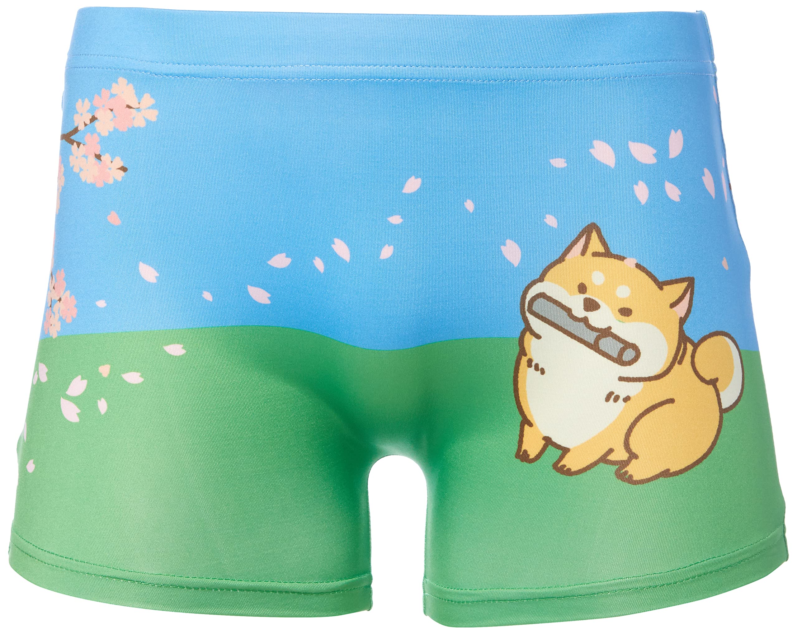 

Боксерские шорты Сиба-ину и выпускной церемонии синего цвета F [Paris You]