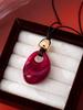 High-End Enamel Bean Pendant Long Necklace for Women – Stylish Cross-Border Design