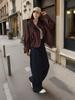Ladies' Fashion Stand Collar Short Jacket - European & American Petite, Spring/Autumn Collection