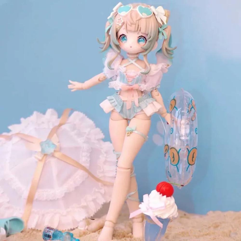 På Lager Onemore Sugary Girls Serie 1/8mjd Blind Box Mystery Box Leker Søt Action Anime Figur Kawaii Modell Leke Gave