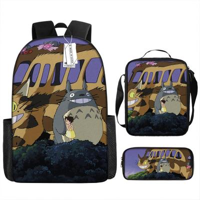 My Neighbor Chinchilla, Surrounding Animation Backpack Backpack European and American Retro Schoolbag