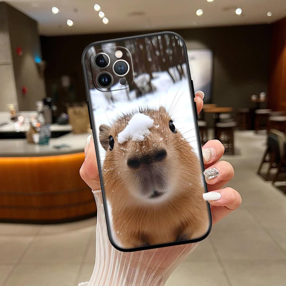 Cartoon  Capybara Cute New High-End Shell Phone Case for Xiaomi Poco C40 C50 C51 C55 C65 C71 C75 F2 F3 F5 F6 F7 M2 M3 Pro Ultra
