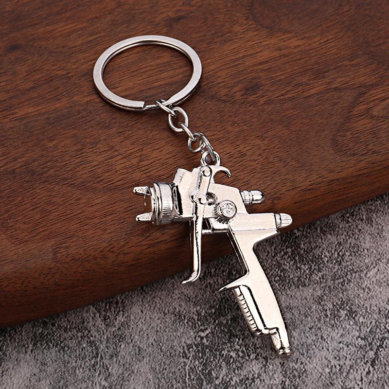 

1 шт. подарок, новые инструменты из цинкового сплава, автомобильный водяной пистолет, брелок, модель, аксессуары, кольцо, кулон, креативный