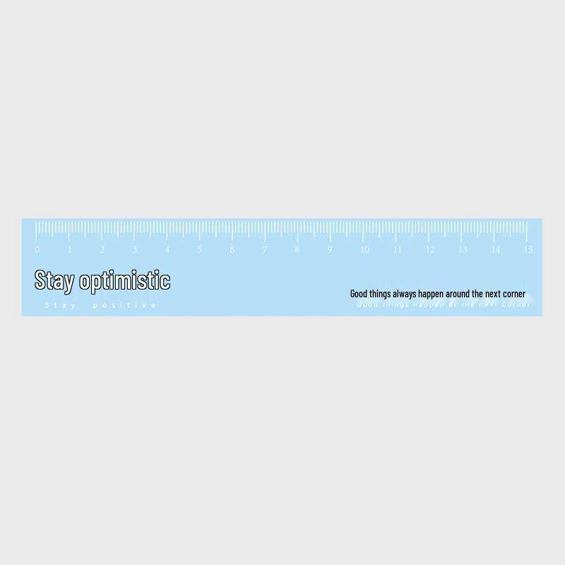 15cm Acrylic Straight Ruler for Students - Perfect for Drawing and Measuring