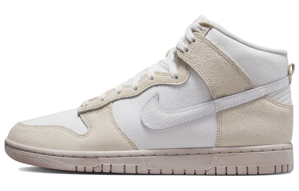 Nike Dunk High Retro Prm Cracked Leather Swoosh DV0822-100 41