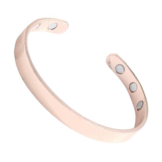 Гибкий браслет открытого дизайна подходит для любого пальца Магнитная застежка с 6 неодимовыми магнитами Форма руки Регулируемое кольцо