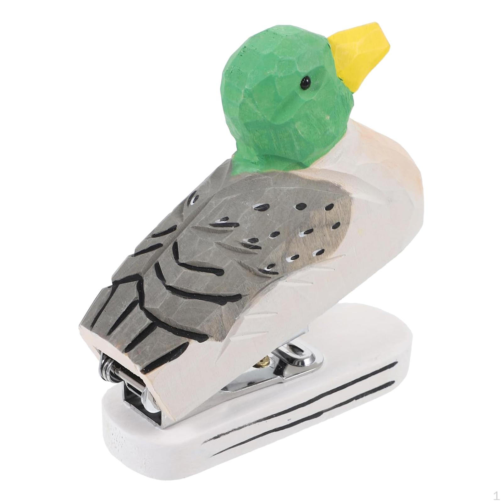 Папка в форме животного, Художественная фигура, Статуэтка животного, Настольная папка для класса и офиса Duck Shape