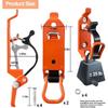 2/4PCS Shovel Holder Car Luggage Rack Holder Tool Quick Release Clamp Shovel Ax Wall Mount Bracket for Car Trailer RV Boat