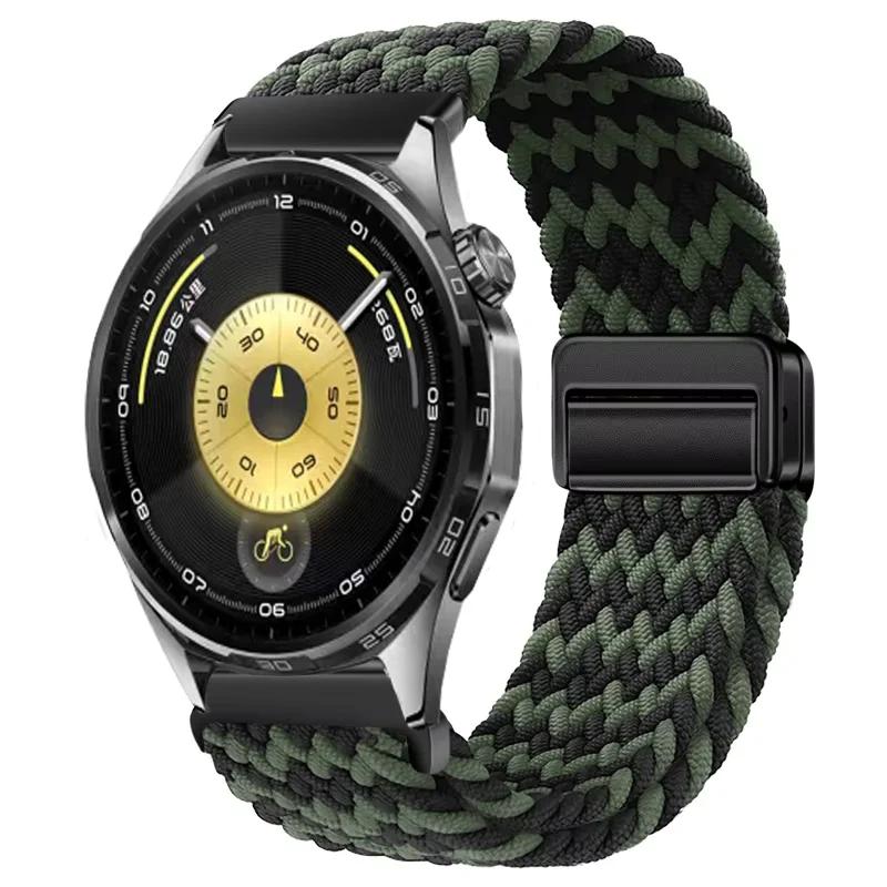 20mm 22mm Magnetisches Nylonarmband für Huawei Watch 5 GT6 Pro GT6 46mm Sportarmband Armband Huawei Watch 4 3 Pro GT5 GT4-3 46mm