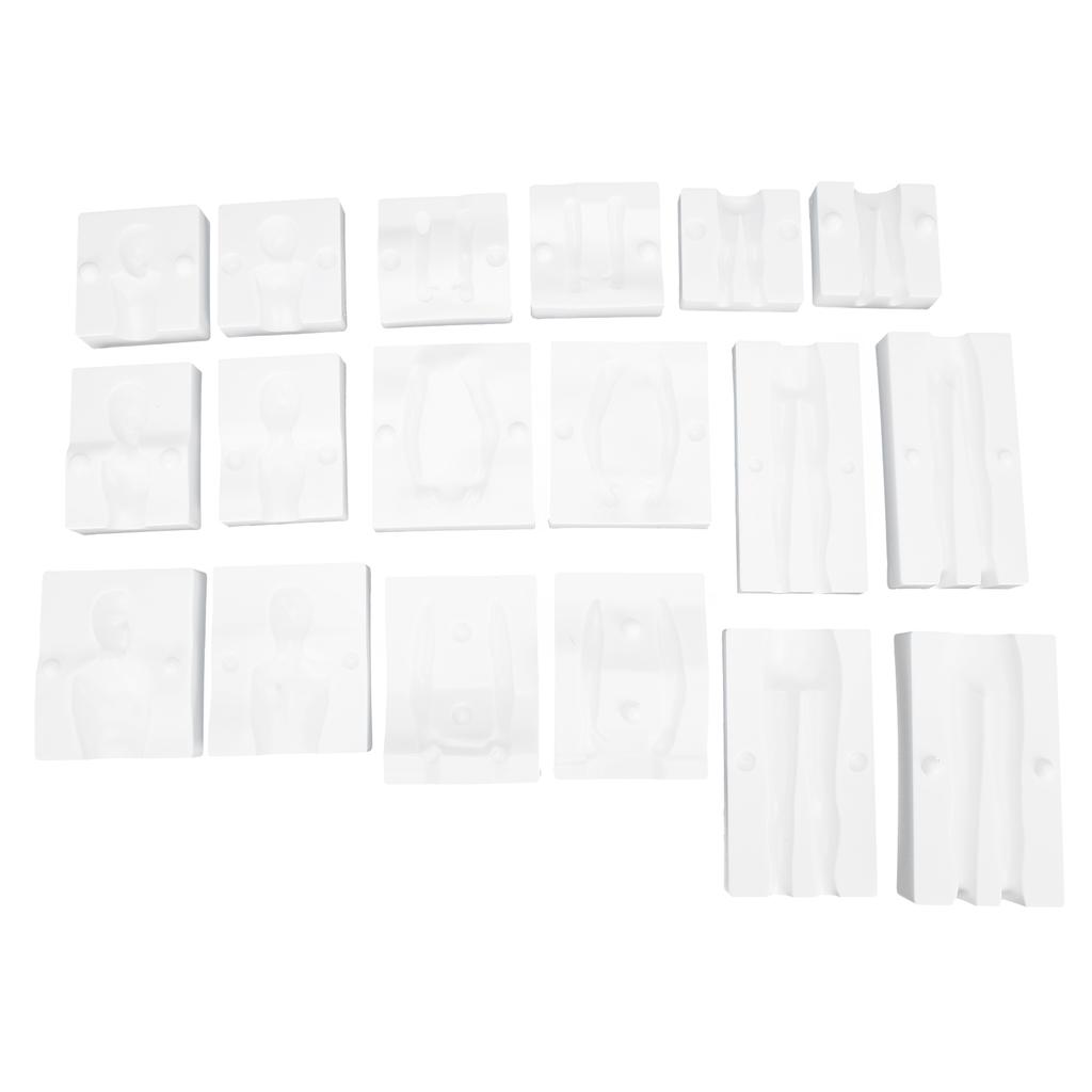 Fondant People Cake Figure Mold Family Set Human Body Decorating Mold for Baking