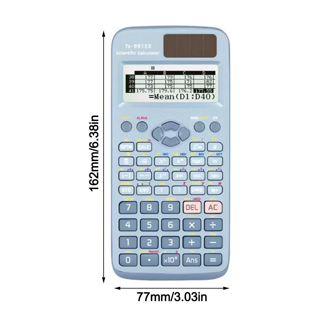 FX-991EX Scientific Calculator Specially Designed 552 Function Math Calculator Multifunctional Digit Calculators