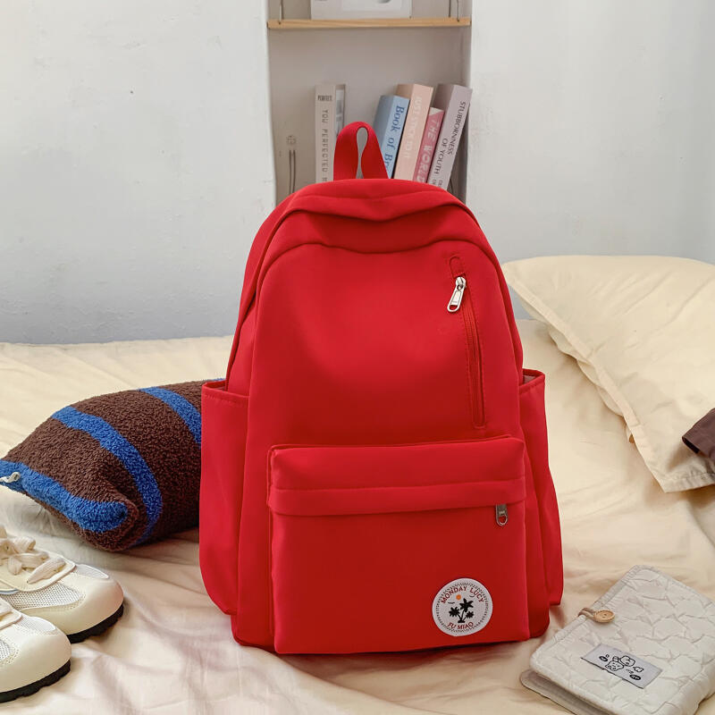 Rucsac de călătorie de mare capacitate pentru femei, de culoare solidă