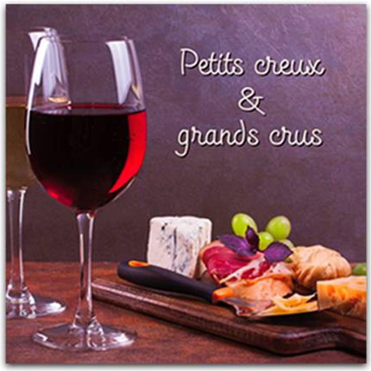 

Les Trésors De Lily [Q8356] - Trivet Messages (Маленькие закуски и отличные вина) - 18x18 см