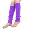 Winter Warm Knitted Leg Warmers Loose Style Lady Boot Knee Stockings Leggings Warm Boots Leg Punk Solid Black Cool Long Socks